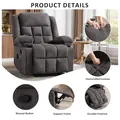 Massage and Heat Recliner Chair: view 3