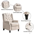 Pushback Recliner Chairs (Pair): view 4