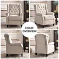 Pushback Recliner Chairs (Pair): view 6