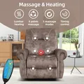 3-Piece Set: Power Massage Recliners + Sofa: view 3